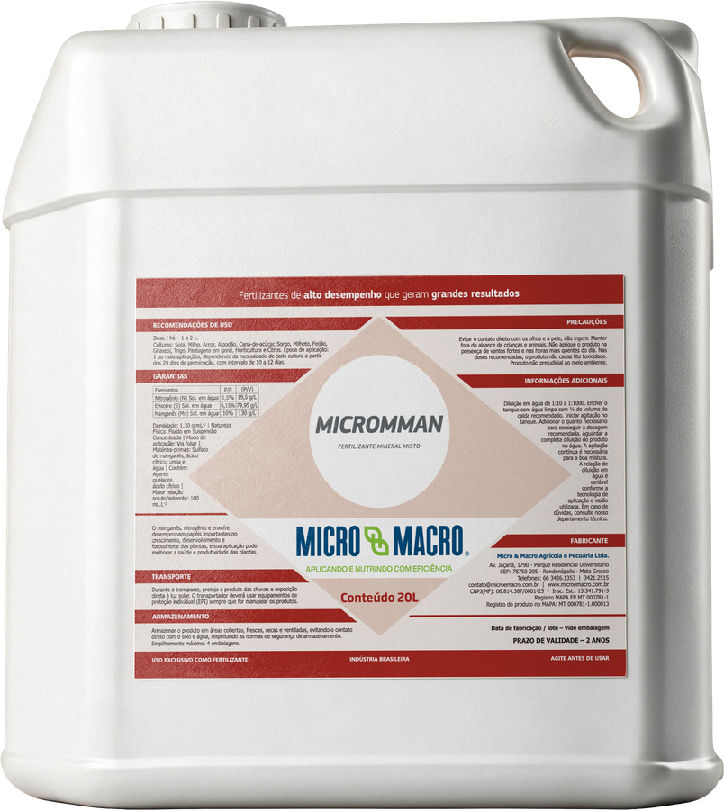 Embalagens de MICROMMAN